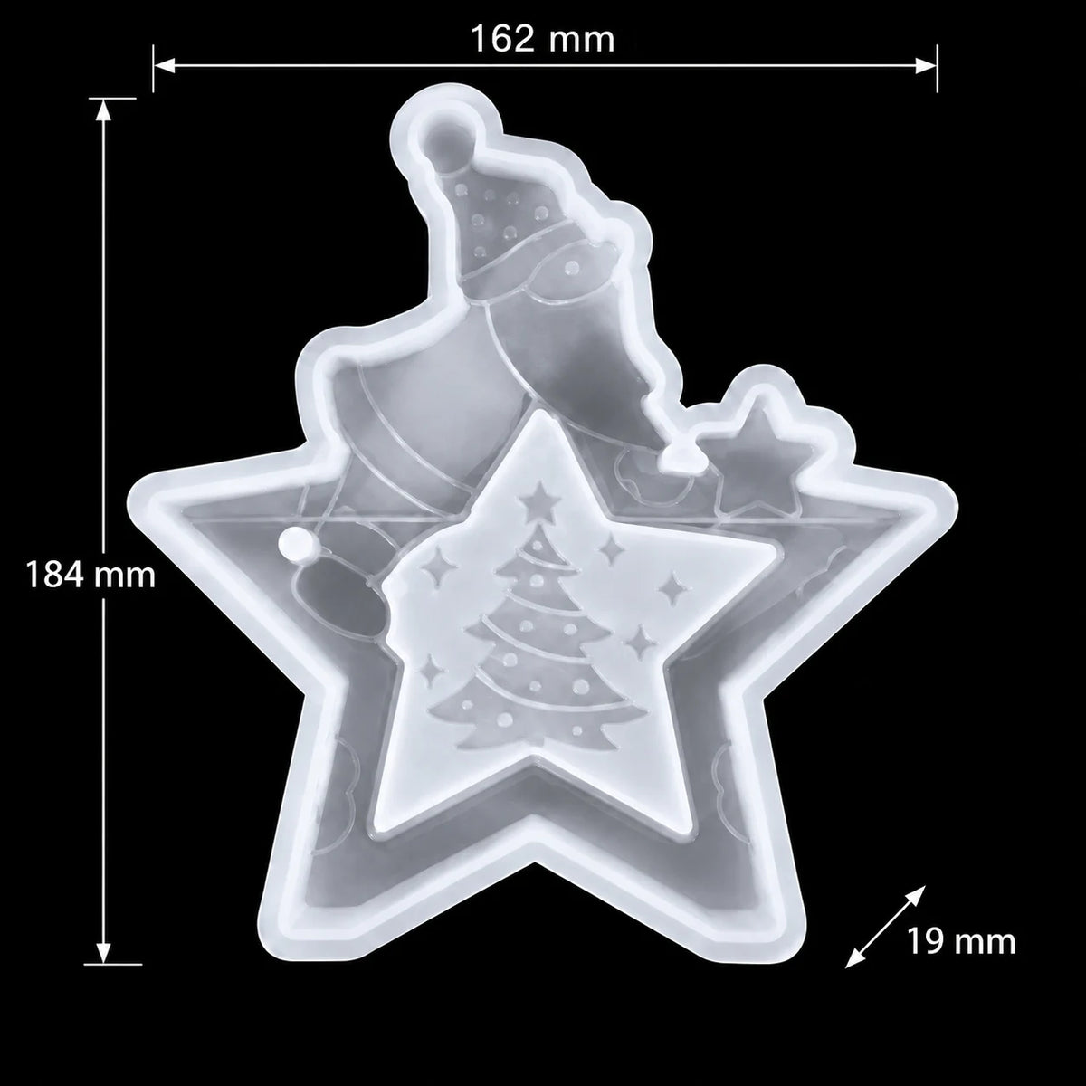 Santa Claus Star Mould — product