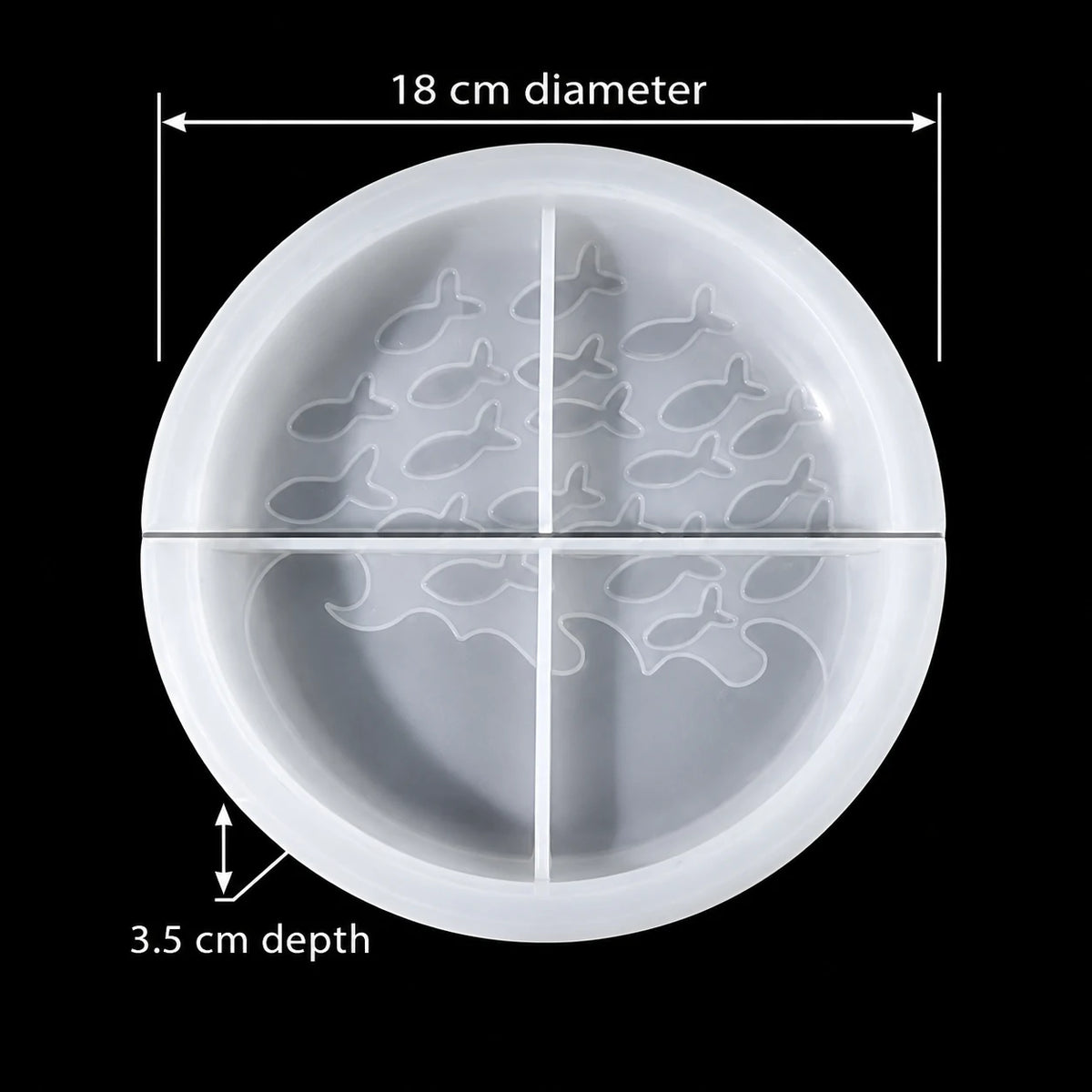 Fish Theme Plate & Tray Mould — product