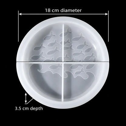 Fish Theme Plate & Tray Mould — product