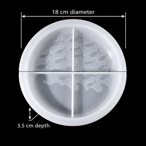 Fish Theme Plate & Tray Mould — product