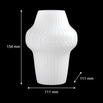 Striped Doomed Stylish Vase Mould — product