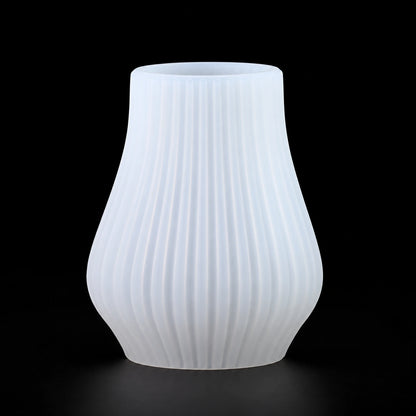 Versatile Striped Stylish Vase Mould — mould product image