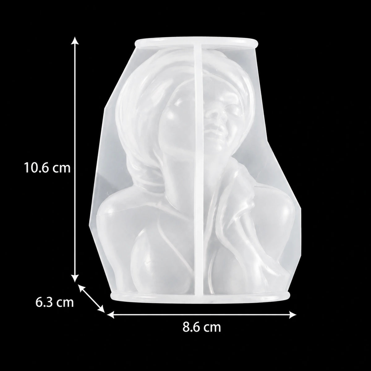 Turban Girl Statue Mould — product