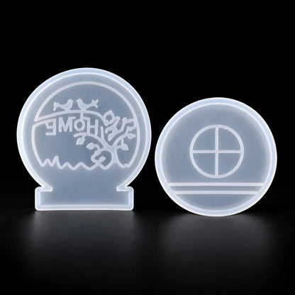 Tree Branch Home Tea Light Stand Silicone Mould — mould
