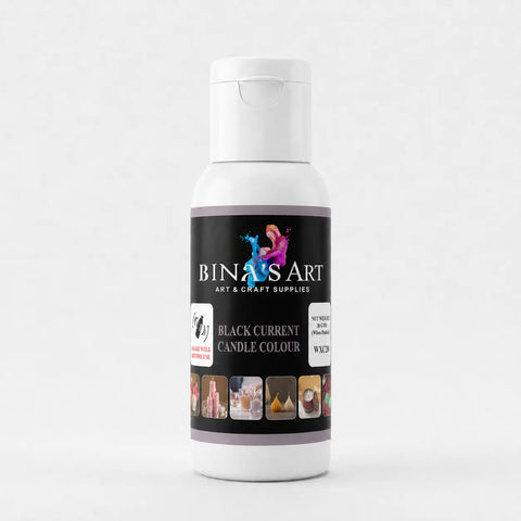 Bina’s Art Black Current Candle Colour 30 g bottle