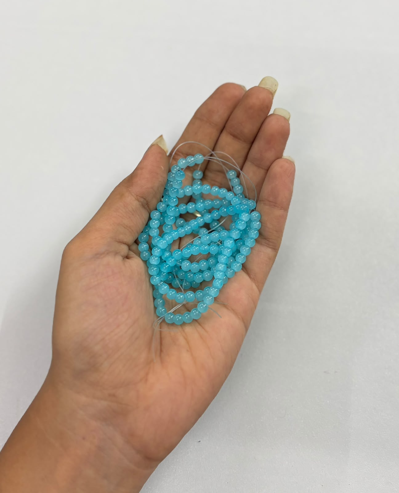 Small Blue Rakhi Beads