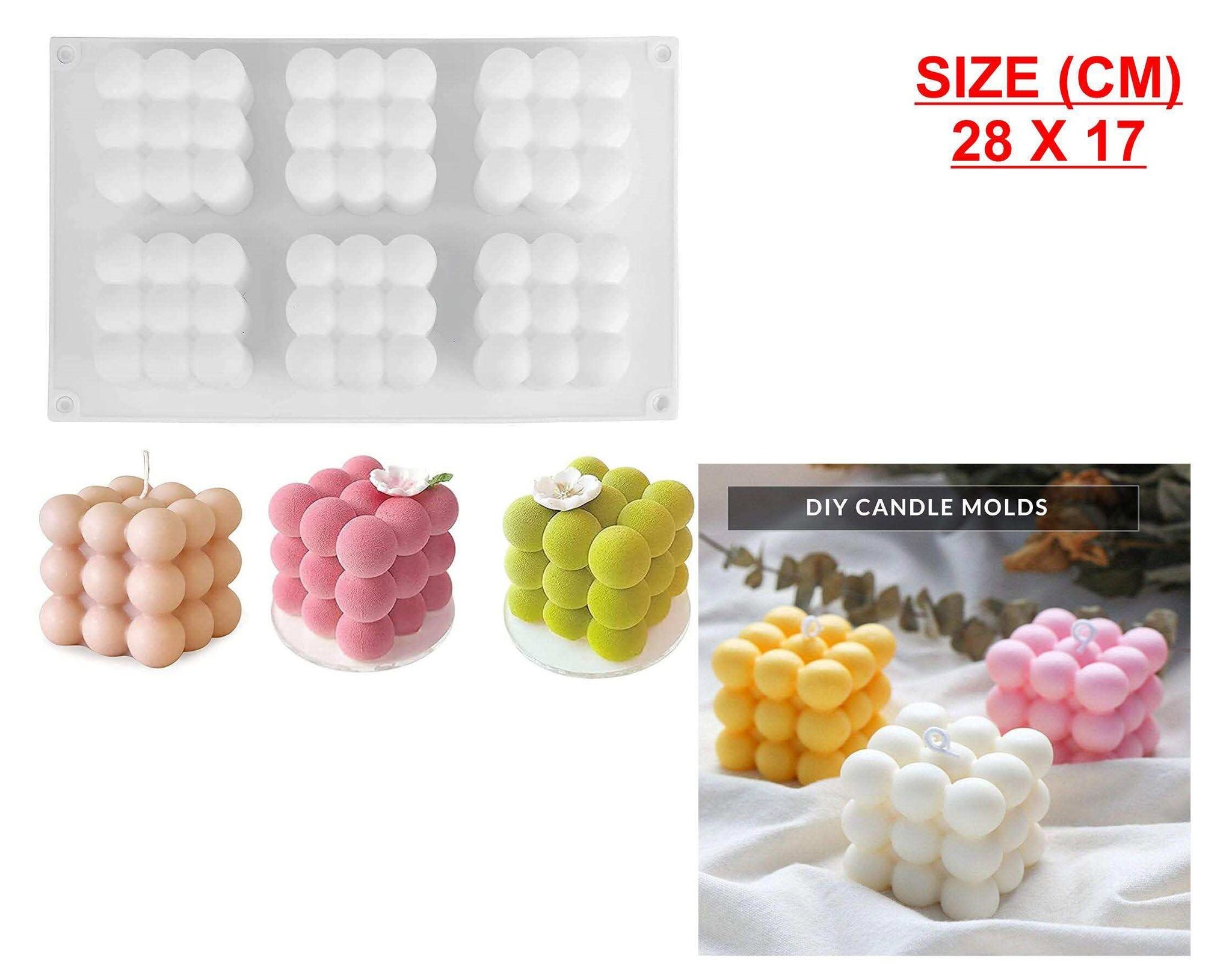 6 Cavity Bubble Mould