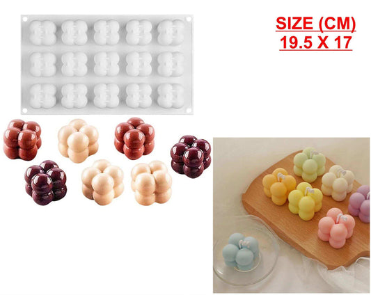 15 Cavity Bubble Mould