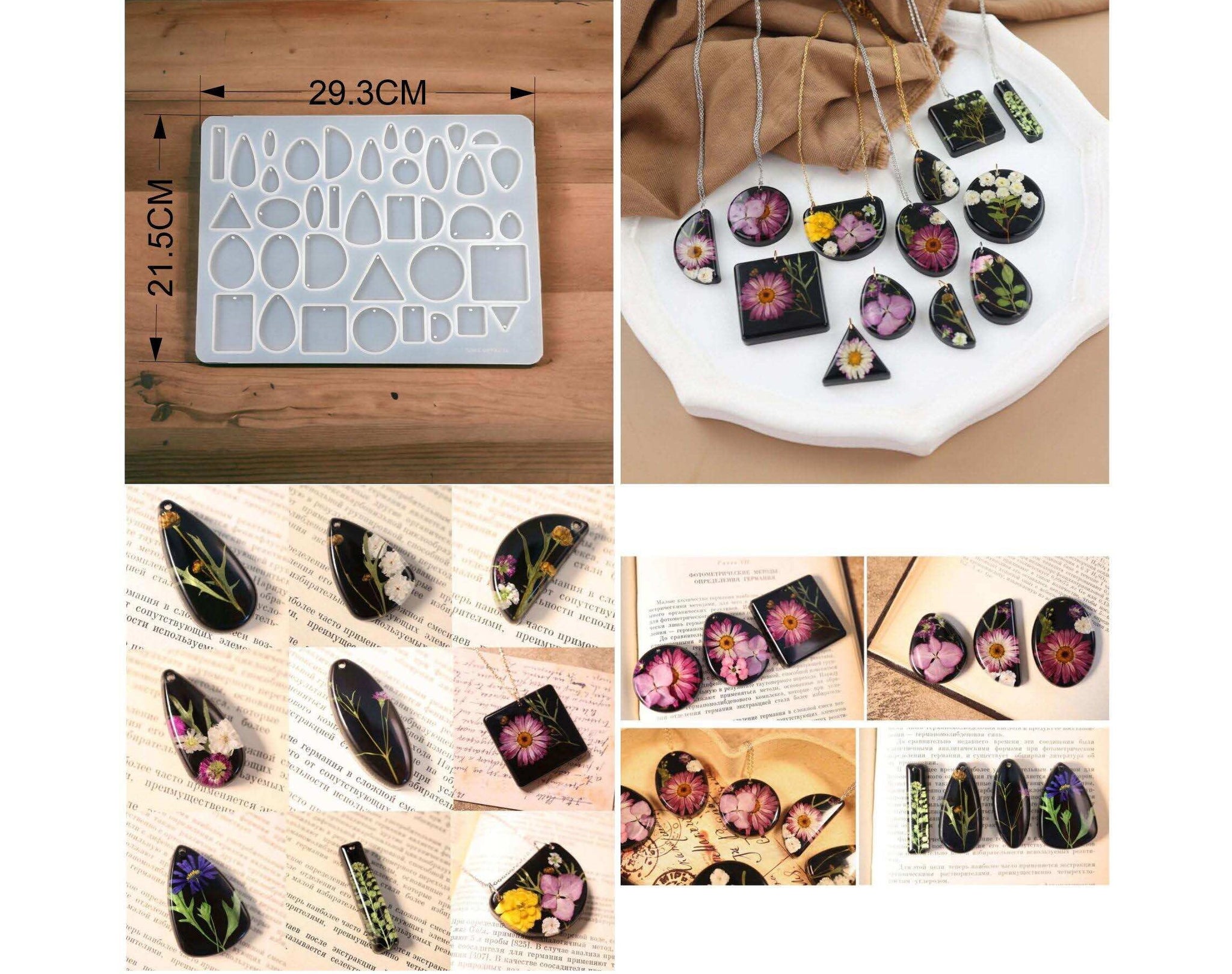 38 Cavity Jewellery & Keychain Mould