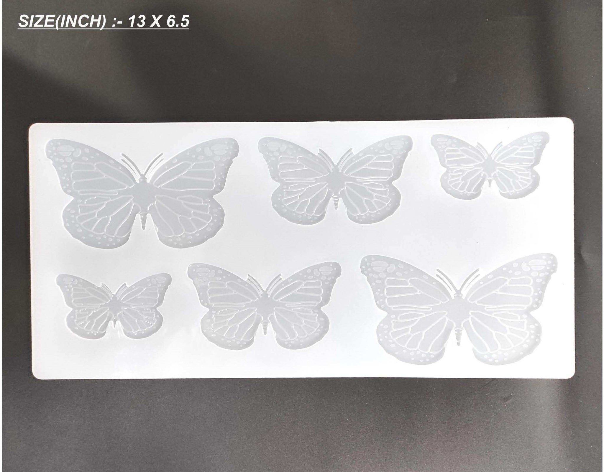 7 Cavity 3D Butterfly Mould