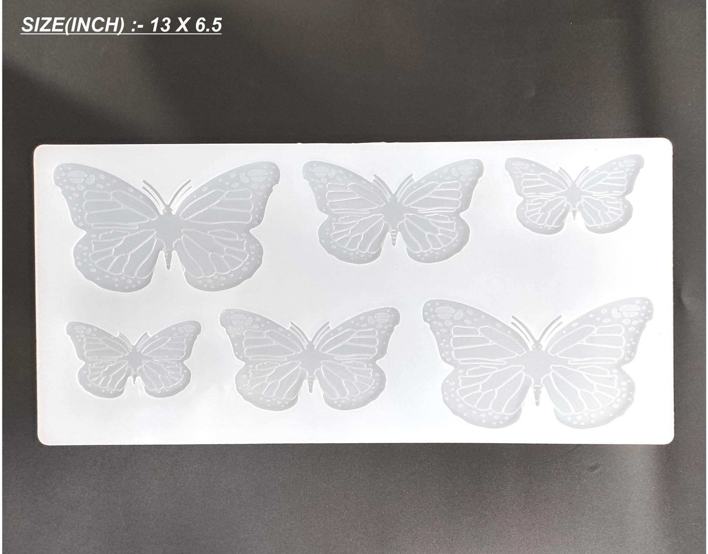 6 Cavity 3D Butterfly Mould