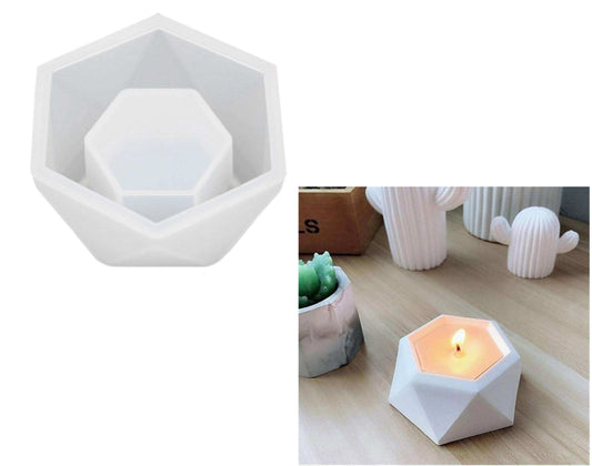 Hexagon Planter & T-Light Holder