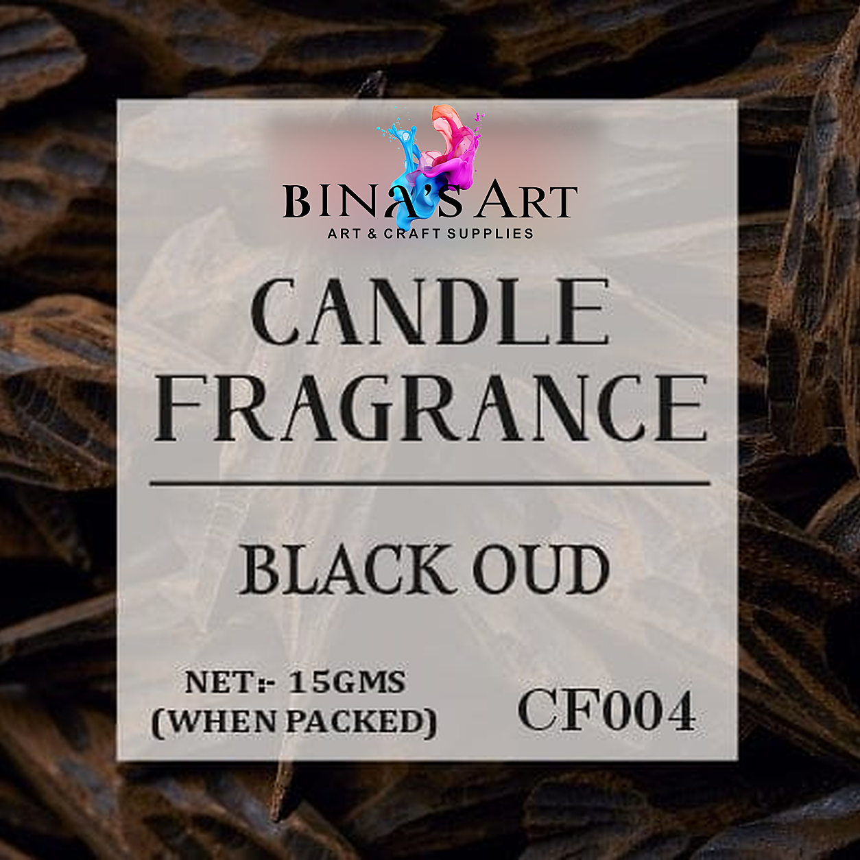 Black Oud Candle Fragrance