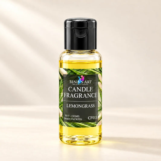 Lemongrass Candle Fragrance bottle showing the original product label