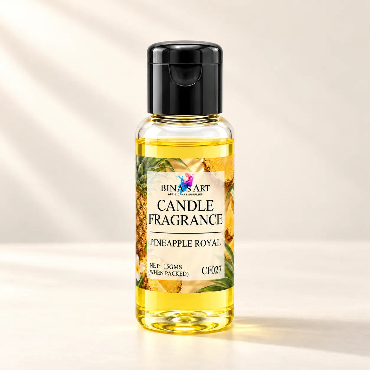 Pineapple Royal Candle Fragrance bottle showing the original product label