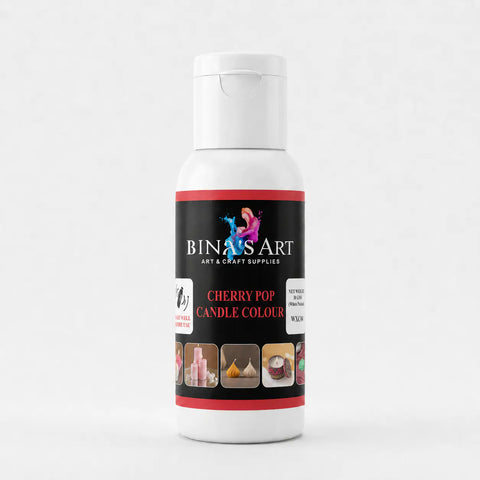 Bina’s Art Cherry Pop Candle Colour 30 g bottle