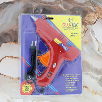 Glu-tek 150w Hot Melt Glue Gun – Heavy-duty For Crafts, Diy & Repairs