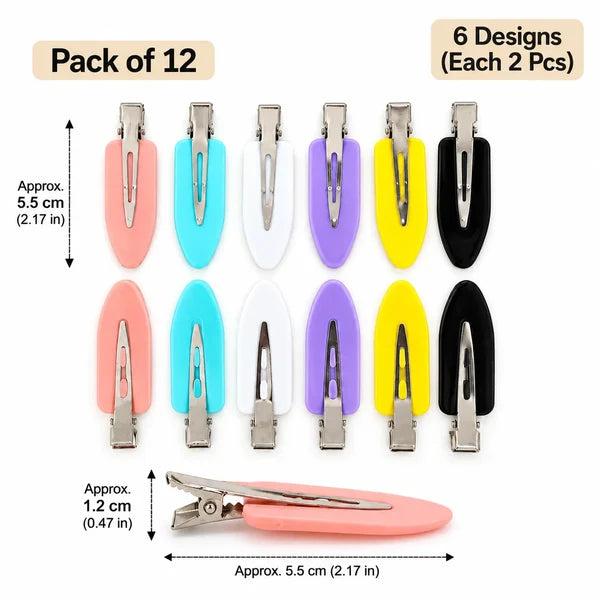 Multicolor Duckbill hair Clips for DIY Crafts
