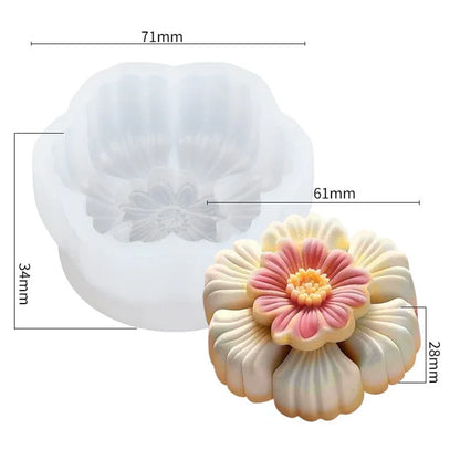 3D Flower Handmade Mould