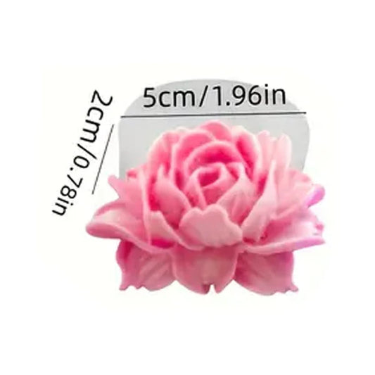 3D Rose Flower Handmade Mould