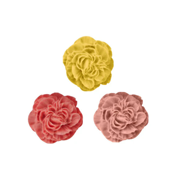 3 Cavity 3D Flower Candle Handmade Mould