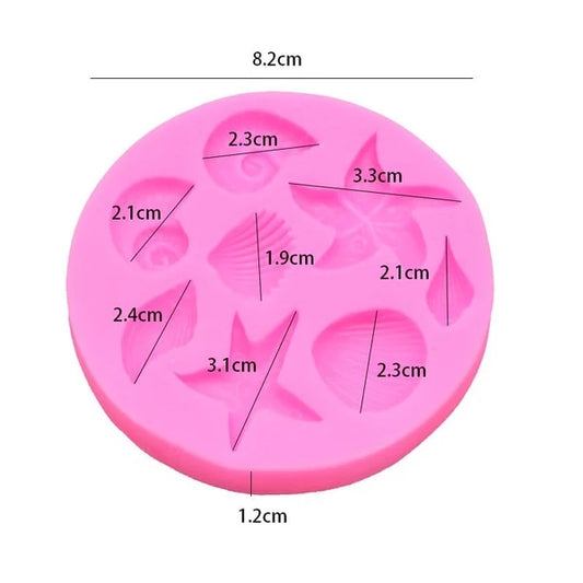 Seashell & Starfish Handmade Mould