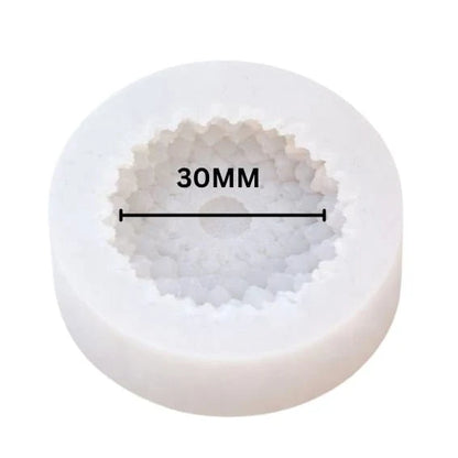 Small Dahlia Flower Candle Mould