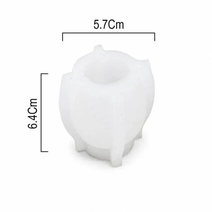 3D Whole Kiwi Fruit Silicone Mould – 5.7 × 6.4 cm