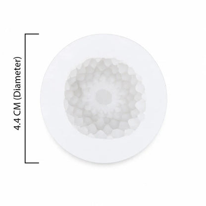Chrysanthemum Flower Silicone Candle Mould - 3D Dahlia Shape Mould