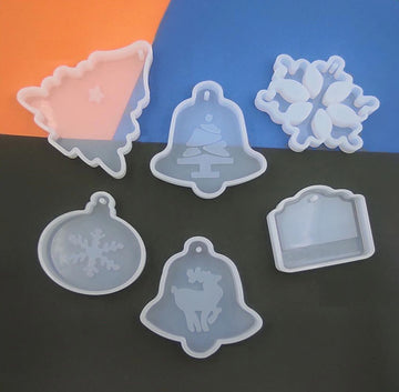 6 Pcs Christmas Mould