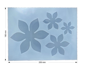 4 IN 1 3D Flower Mould