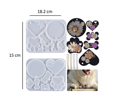 7 IN 1 Dog Tag Keychain & Pendant Mould