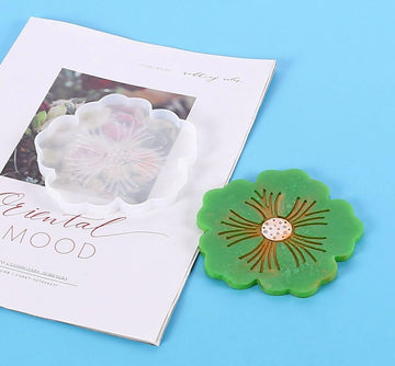 Small Flower Coaster Mould