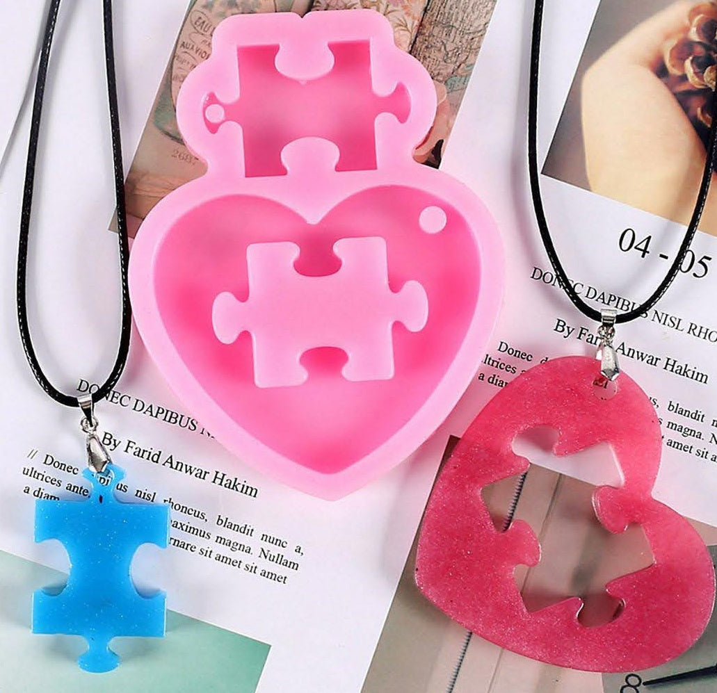 Heart Puzzle Shape Mould