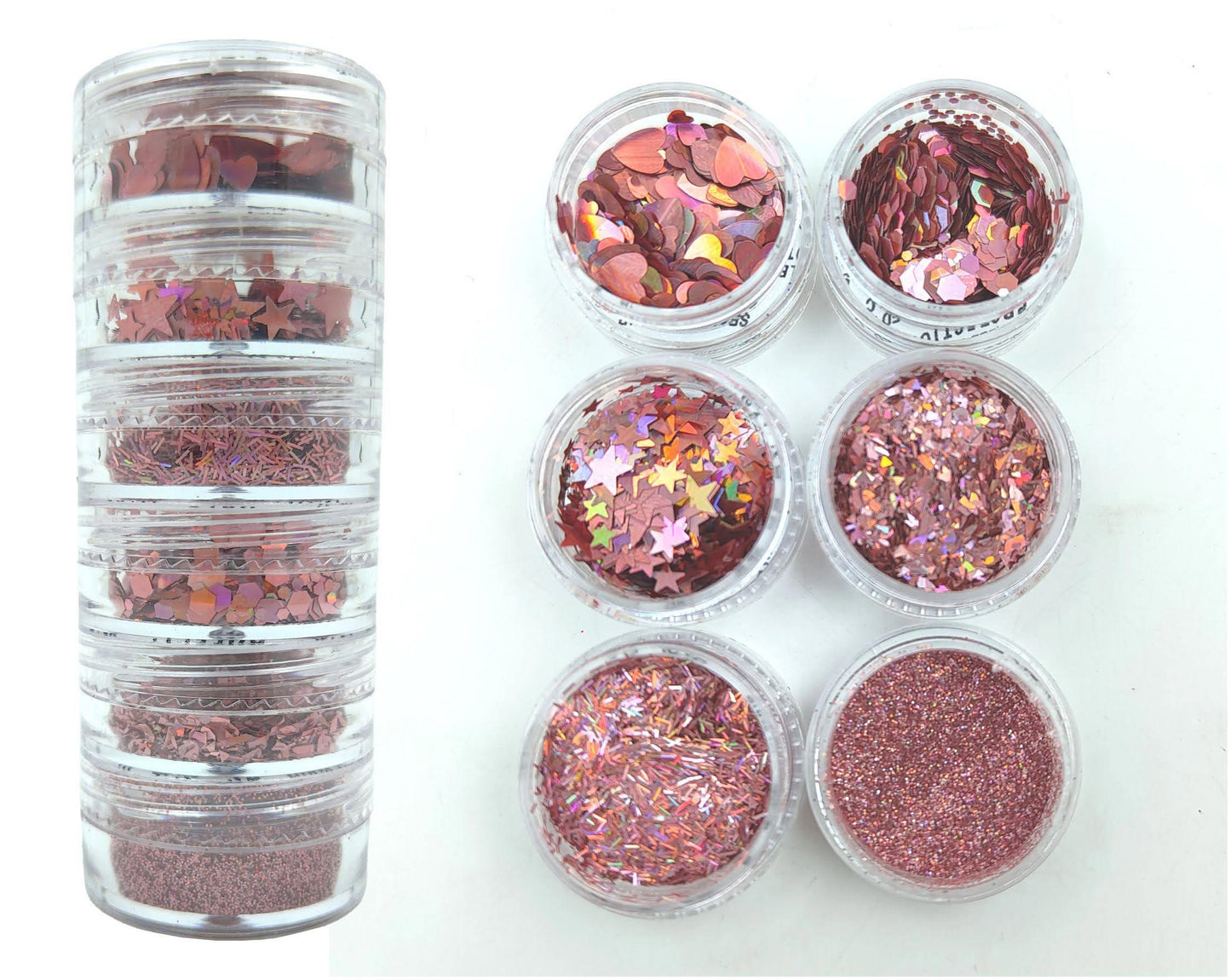 6 IN 1 Glitter & Chunks