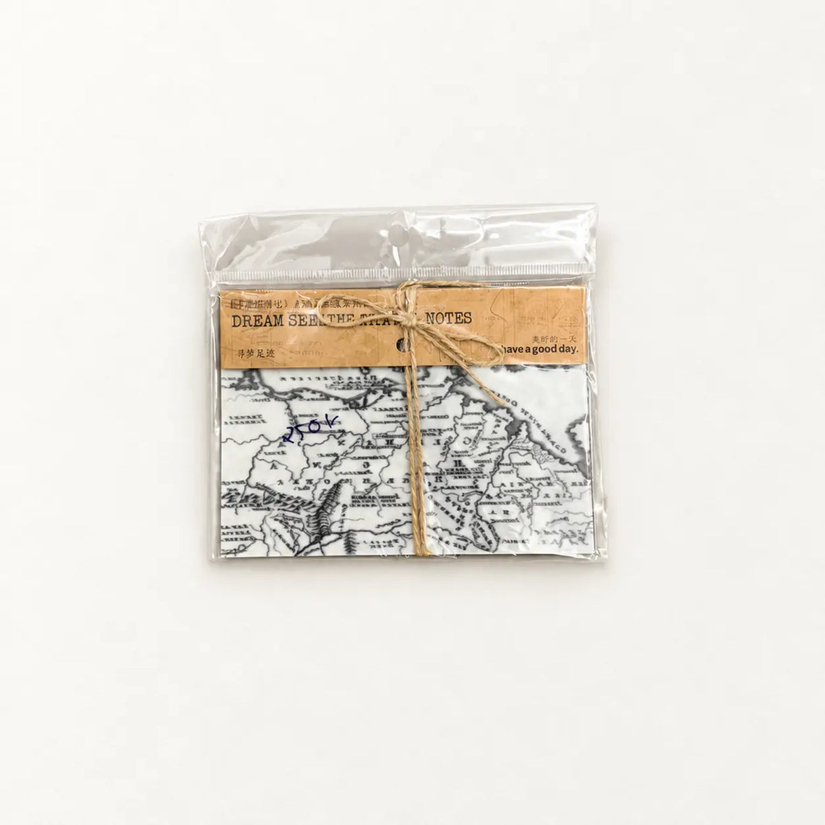 Monochrome Vintage Map Craft Paper Pack