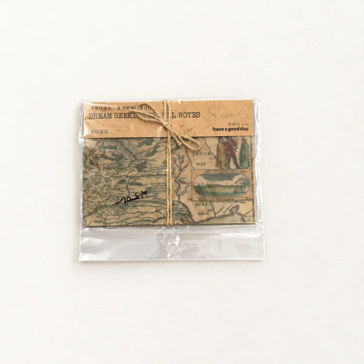 Antique Map Collage Craft Paper Pack