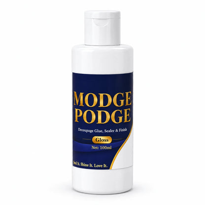 Modge Podge Gloss Decoupage Glue, Sealer & Finish – 100 ml – product view