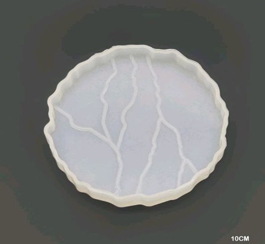 4" Zigzag Line Agate Mould