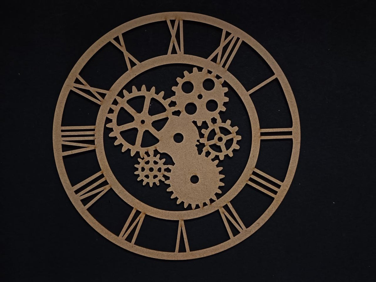 Metal Clock Rings 10 Inch MDF Clock Ring – Bina's Art - Resin Store