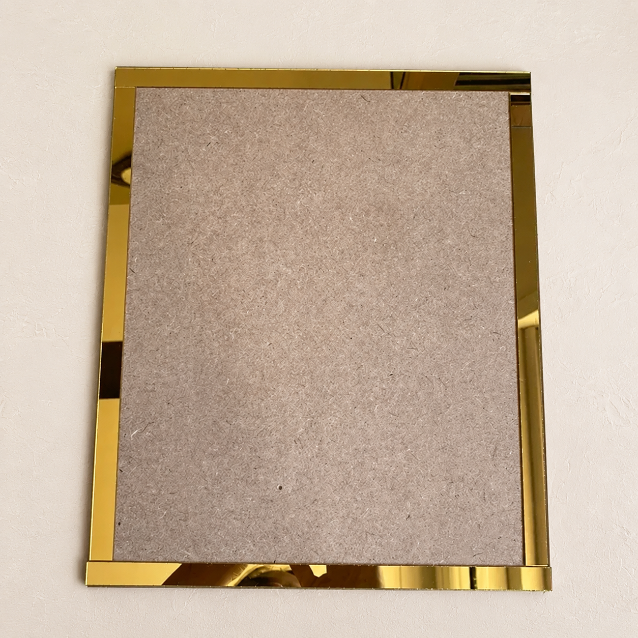 Rectangle Mdf Base with Acrylic border Frame