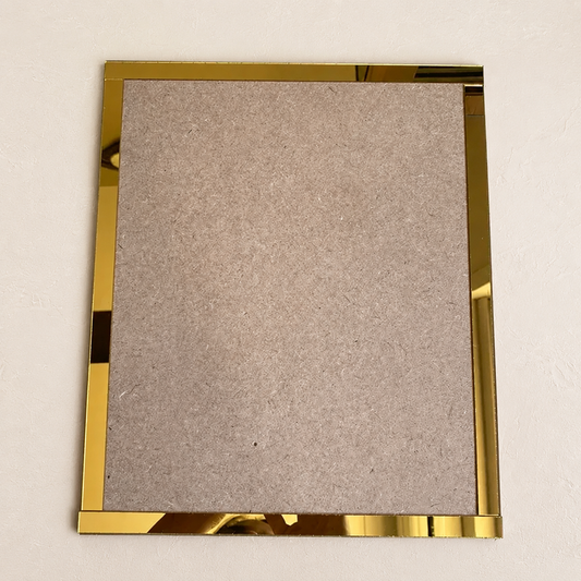 Rectangle Mdf Base with Acrylic border Frame