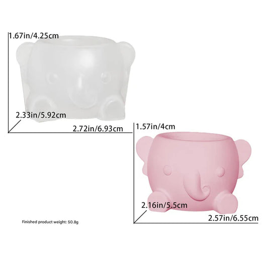 Small Elephant Flower Pot Mould