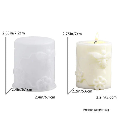 Honeycomb & Bee Theme Candle Mould