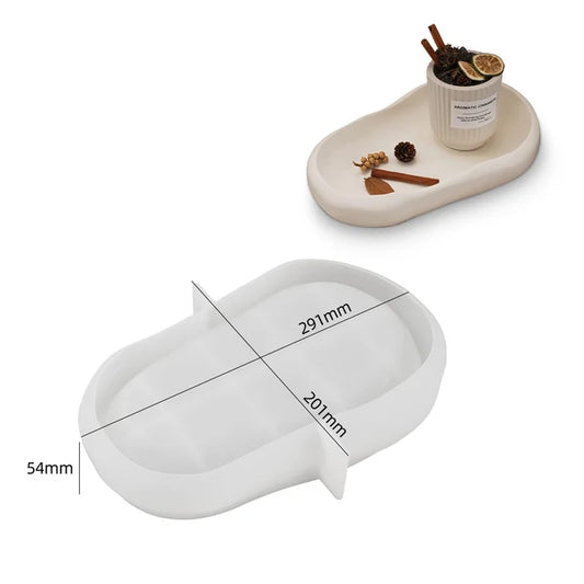 Oval Shaped Trinket Trays Mould