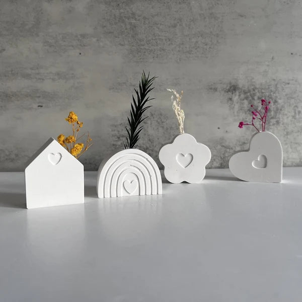 Heart Shaped Mini Planter Mould