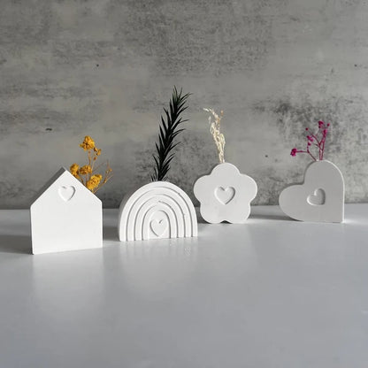 Heart Shaped Mini Planter Mould