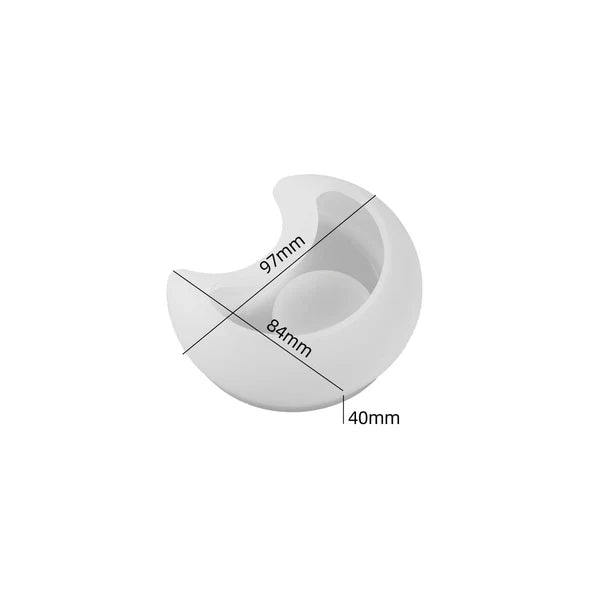 Moon Shaped Tealight Candle Holder Silicone Mould