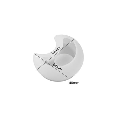 Moon Shaped Tealight Candle Holder Silicone Mould