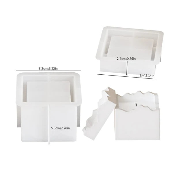 Square Candle & Storage Jar Mould